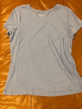 Classic Crewneck Tee - Light Blue